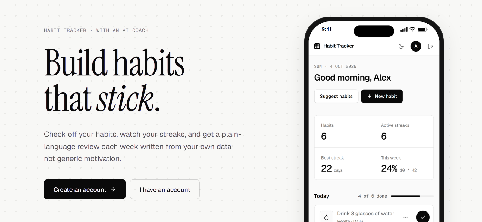 Habit Tracker